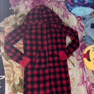 Forever 21 Red and Black Checkered Onesie